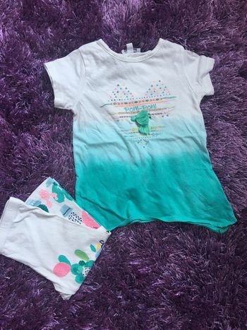 Ensemble t-shirt et legging 2-3 ans