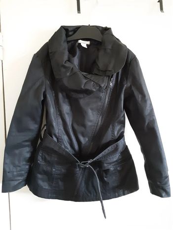 Veste manteau noire Orchestra