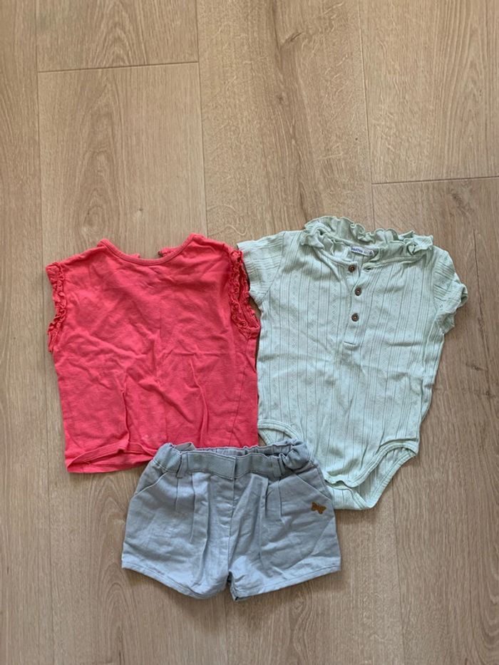 Lot été 18 mois fille