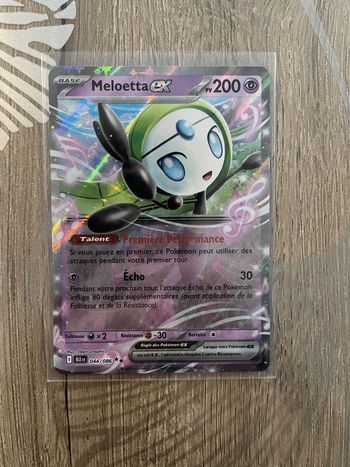 Pokémon Meloetta Ex 044/086