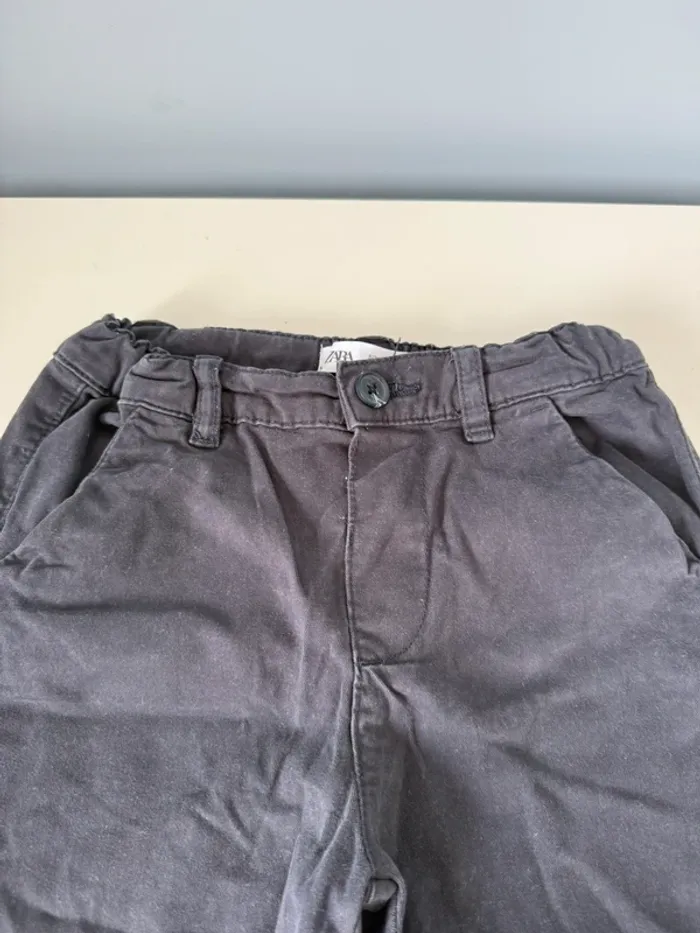 Pantalon chino 3/4 ans Zara - photo numéro 3