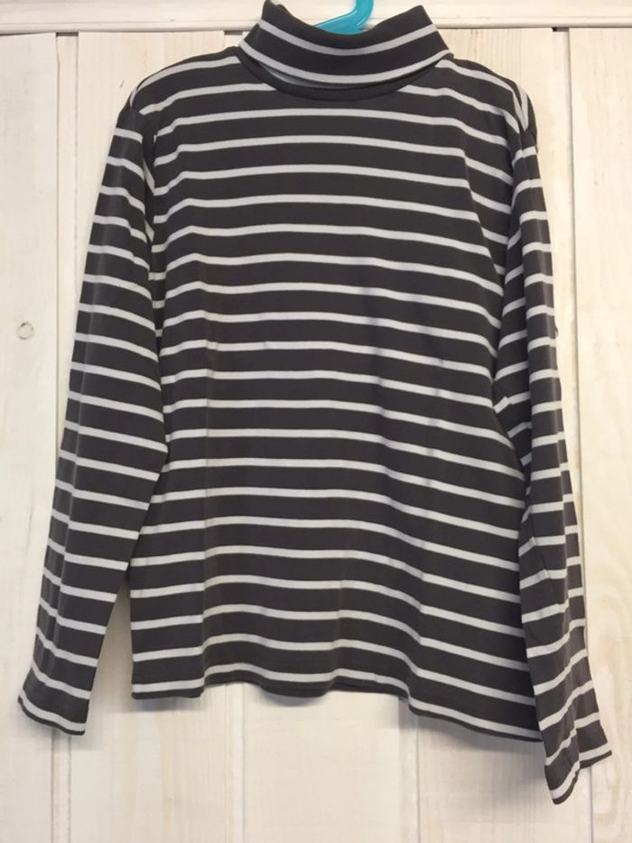 T-shirt ML rayé - NKY - 12ans