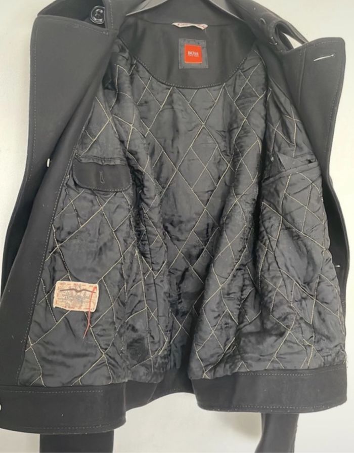 Beau manteau Hugo Boss T 48 M Europe couleur noire - photo numéro 5