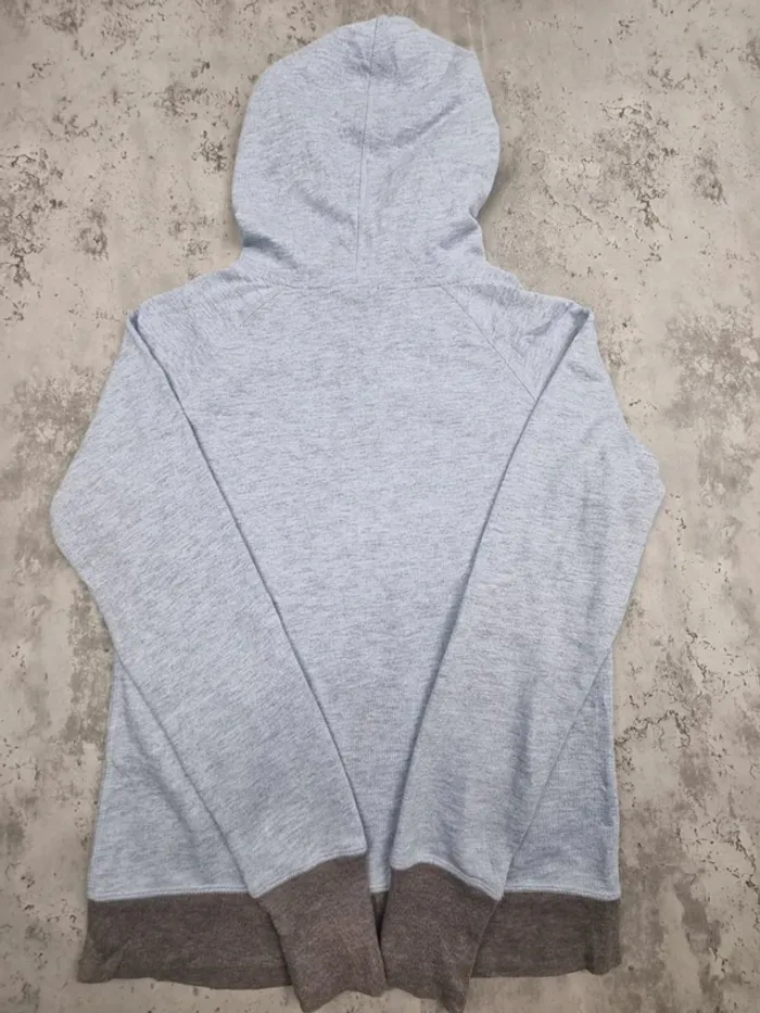 Gilet zippé à capuche Champion bleu ciel – Taille S/36 Femme - photo numéro 4