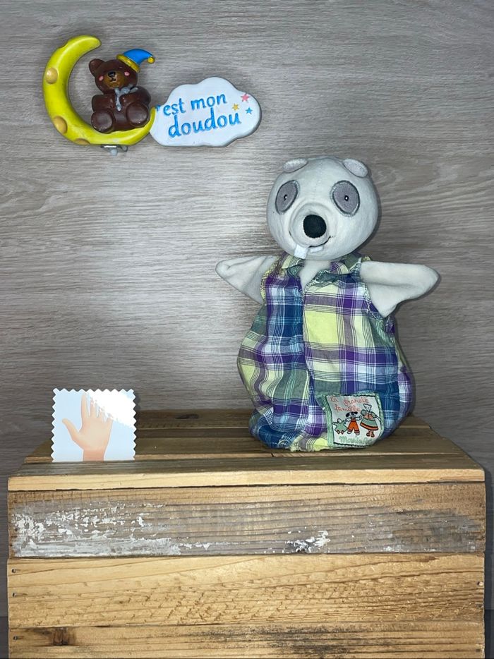 MR368 doudou raton laveur 🦝 moulin Roty