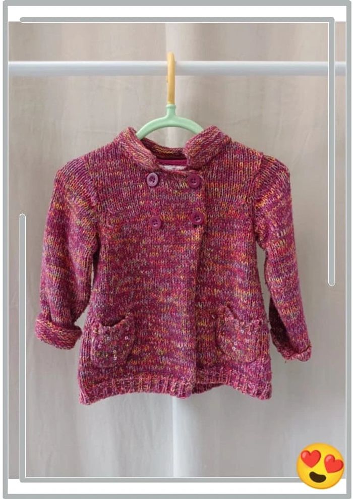 Gilet maille DPAM 18 mois