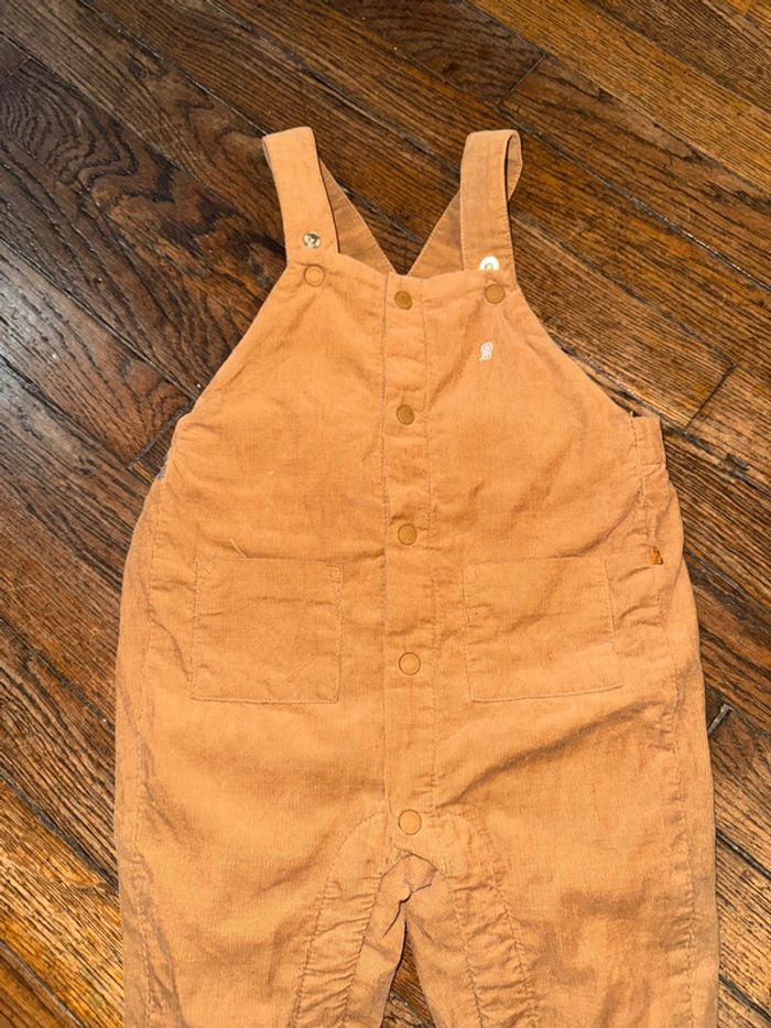 Salopette velour obaibi 6 mois - photo numéro 2