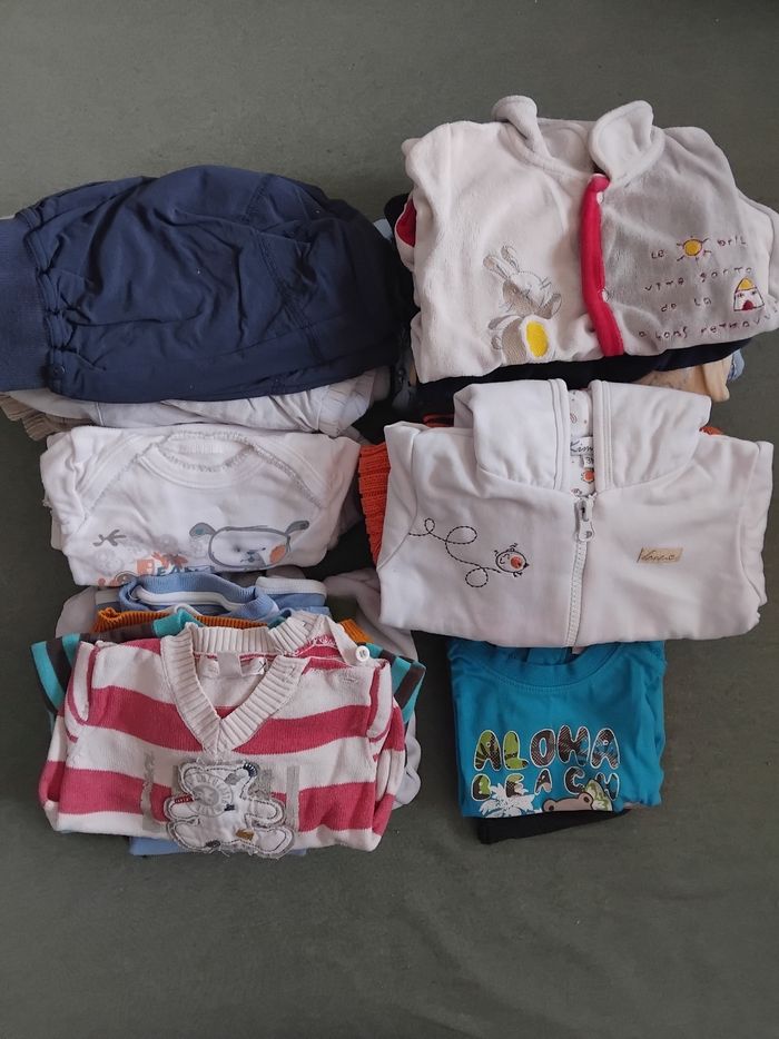 Lot 1/3 mois garçon