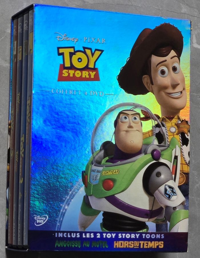 Coffret Intégrale 4 Dvd Toy Story (Disney Pixar) d'occasion en très bon état comme neuf - photo numéro 5