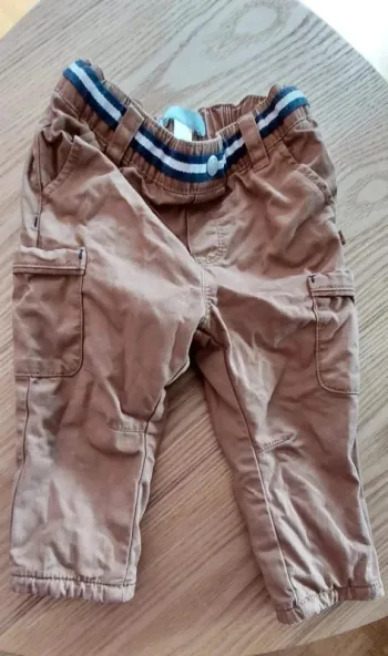 Pantalon doublé (chaud) 12 mois garçon Obaibi
