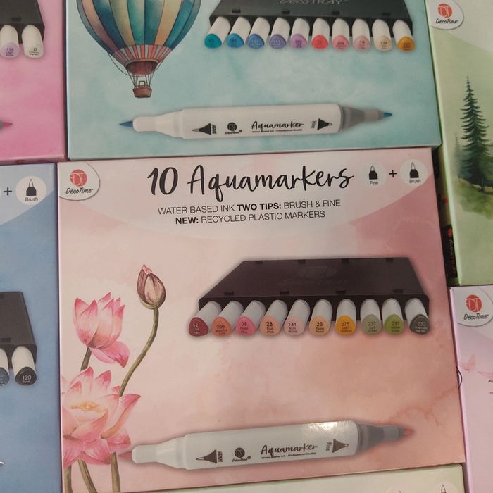 Boîtes de 10 Aquamarkers - photo numéro 10