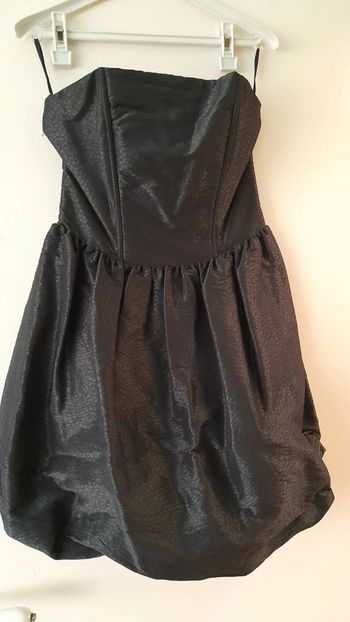 Robe bustier noire