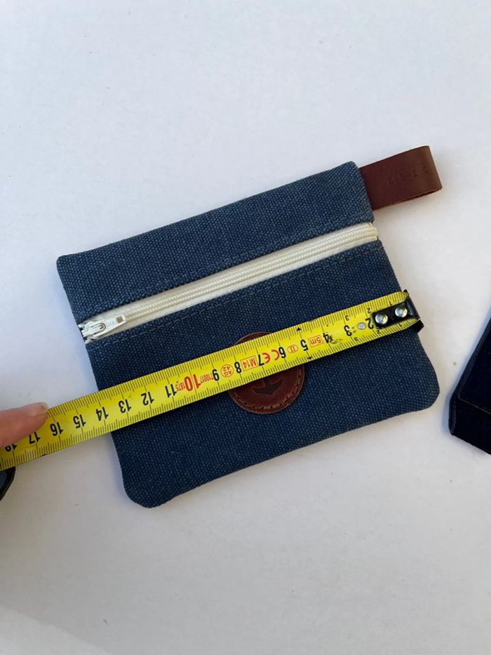 Lot de 2 : porte-monnaie et porte-clés style marin - photo numéro 10
