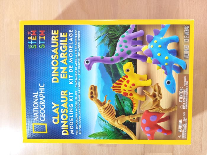 Dinosaures à modeler National Geographic