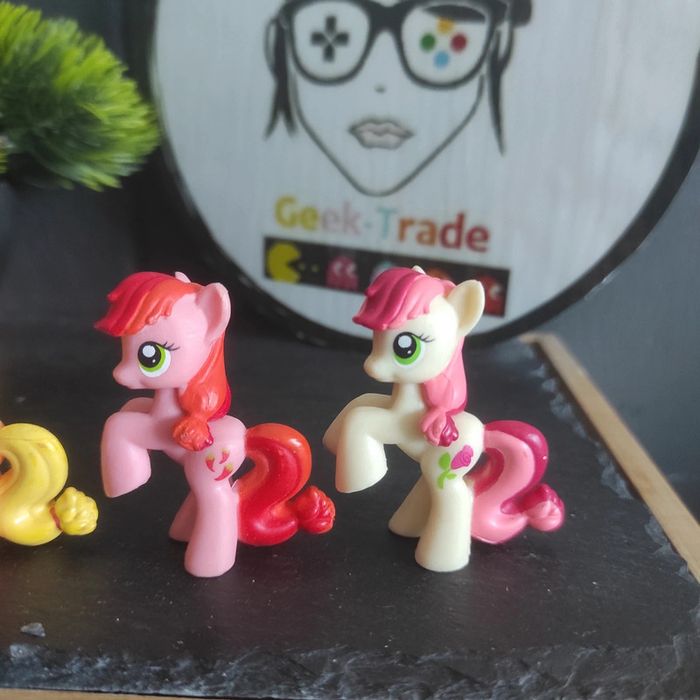 5 My Little Pony G4 blind bag Shining Armor Mr Carrot Cake Roseluck Applejack pepper dance - photo numéro 2