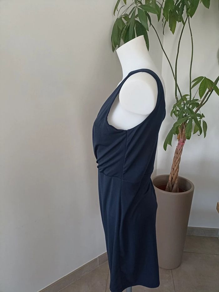 Robe portefeuille Anna Coste marine taille Taille unique - photo numéro 3