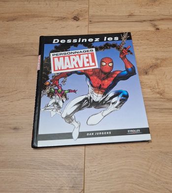 Livre Dessinez les personnages Marvel
