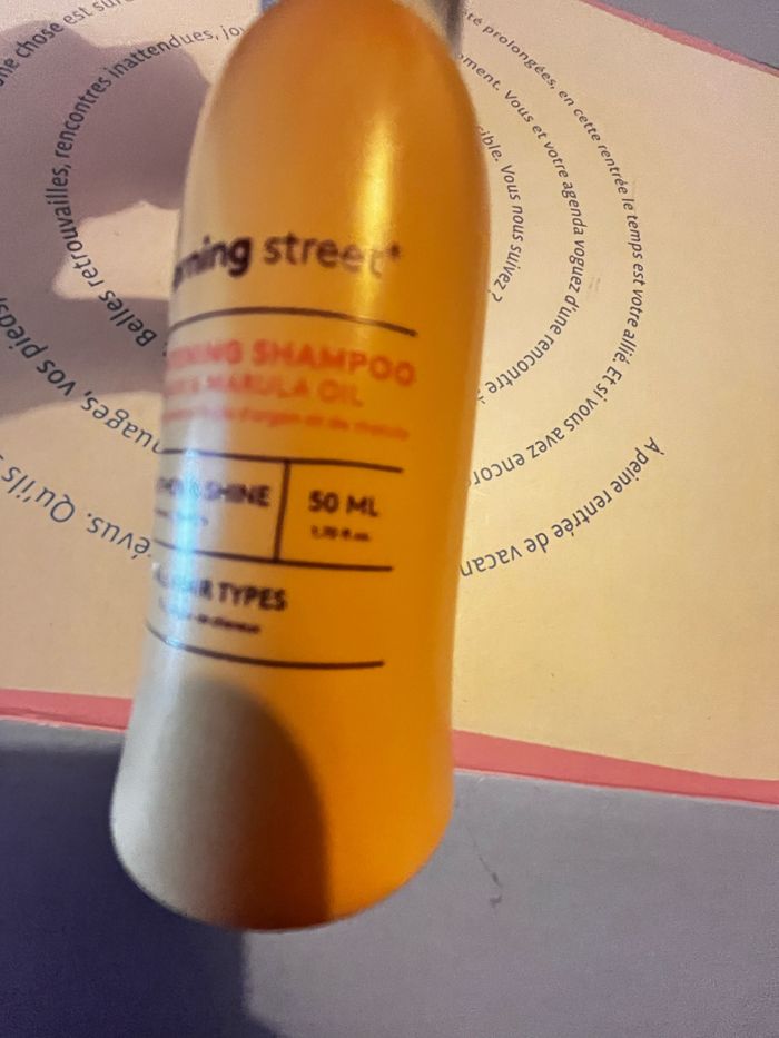 Shampooing à l’huile d’argan et marula - photo numéro 4