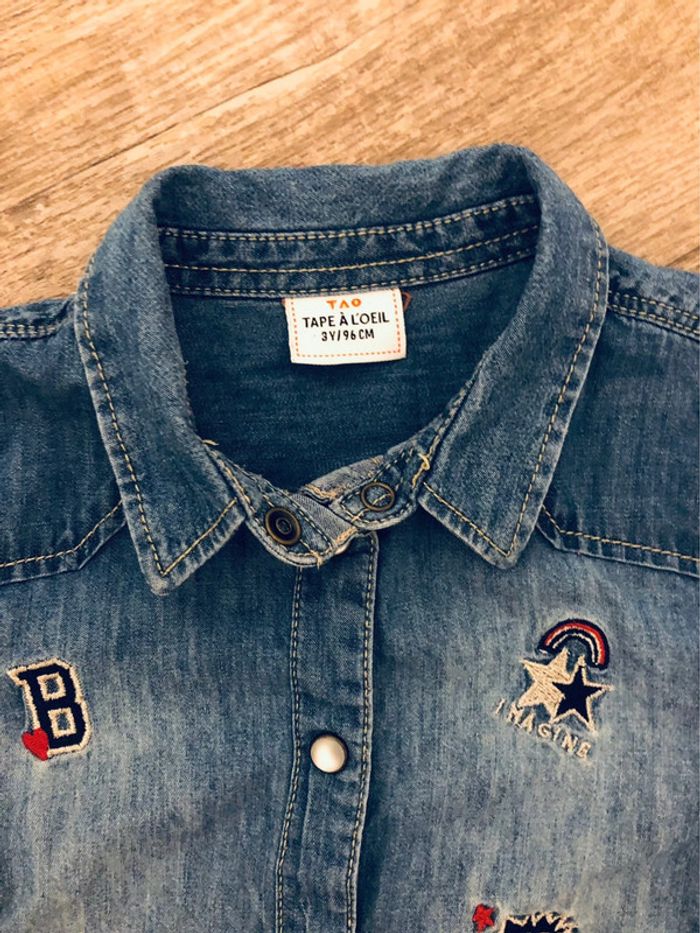 Chemise Tape à L’œil fille 3 ans - photo numéro 2