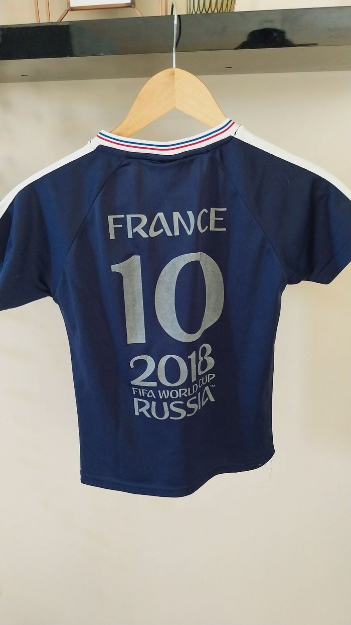 Maillot foot France Coupe du monde Russie 2018 - photo numéro 3
