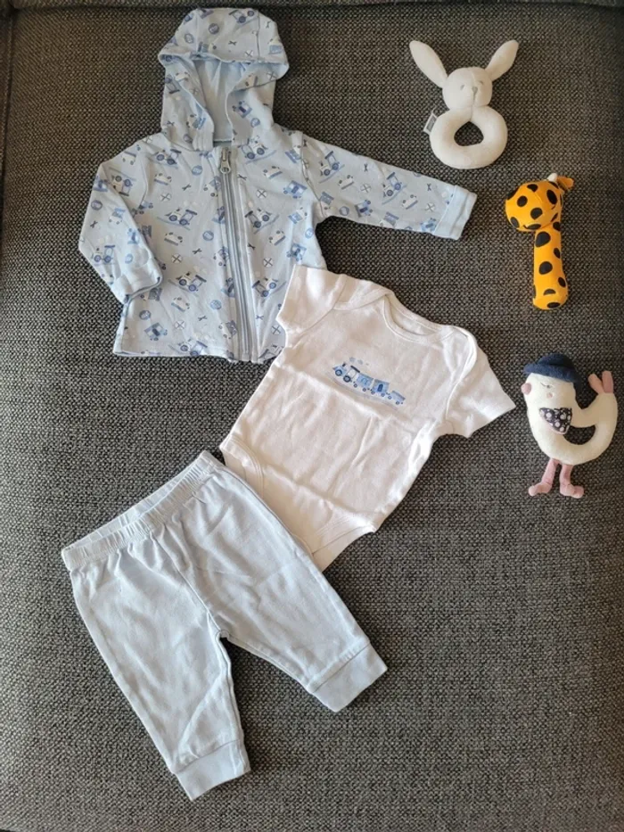 Ensemble garçon 3 mois - 3 pièces