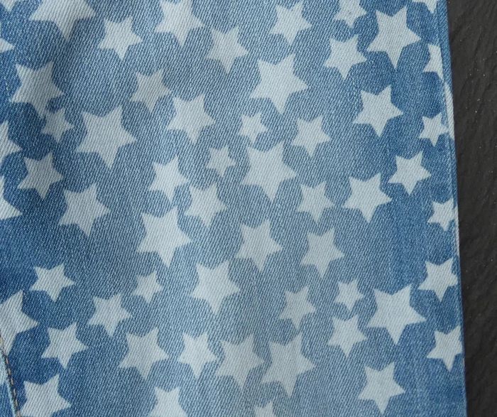 Magnifique jean slim étoiles fille 13-14 ans neuf - photo numéro 3