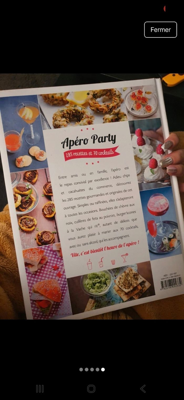 Lot livres de recette aperos - photo numéro 5