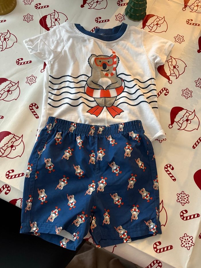 Ensemble short bébé - photo numéro 2