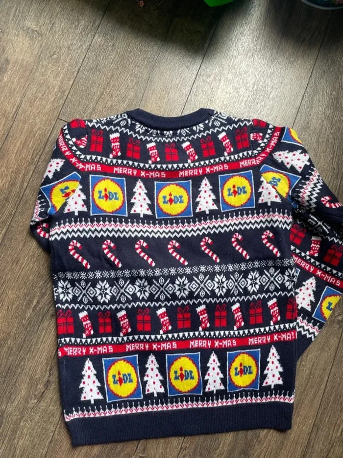Pull de Noël Lidl - photo numéro 3