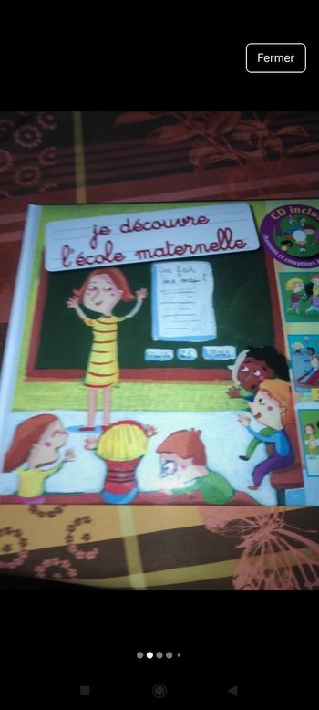 Très beau livre avec CD ok
