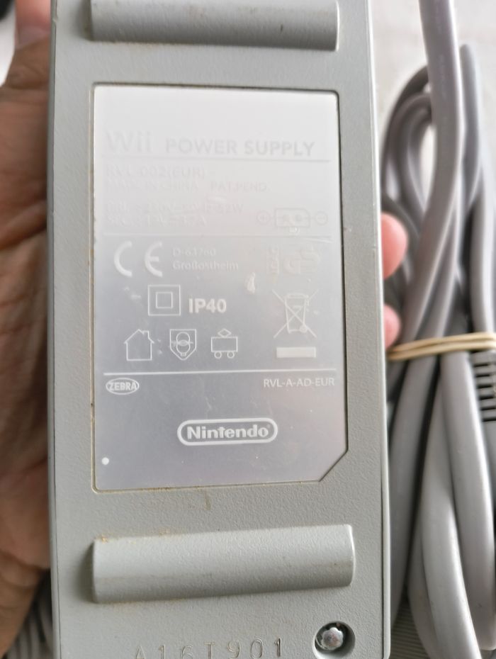 Bloc d'alimentation pour console wii - photo numéro 3