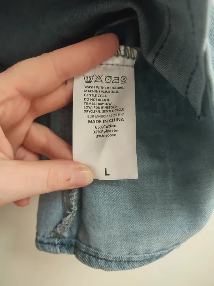 Blouse en jean - photo numéro 3