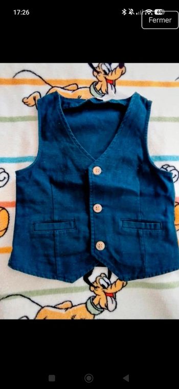Gilet costume 3 ans 