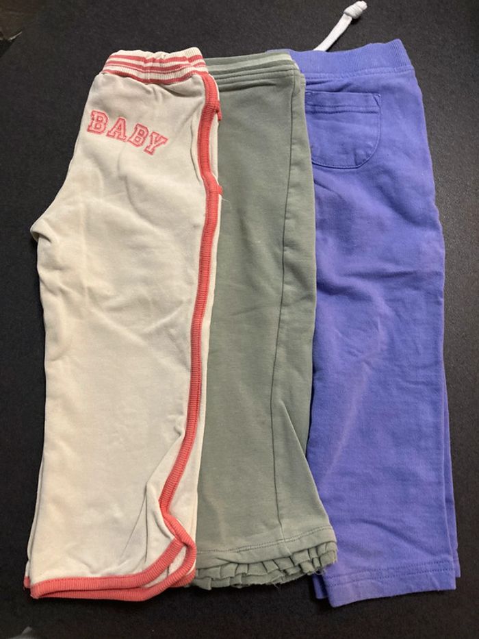 Lot ensemble jogging pantalon sport vêtement enfant fille bébé taille 3 ans