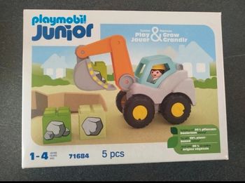 Tractopelle Playmobil 