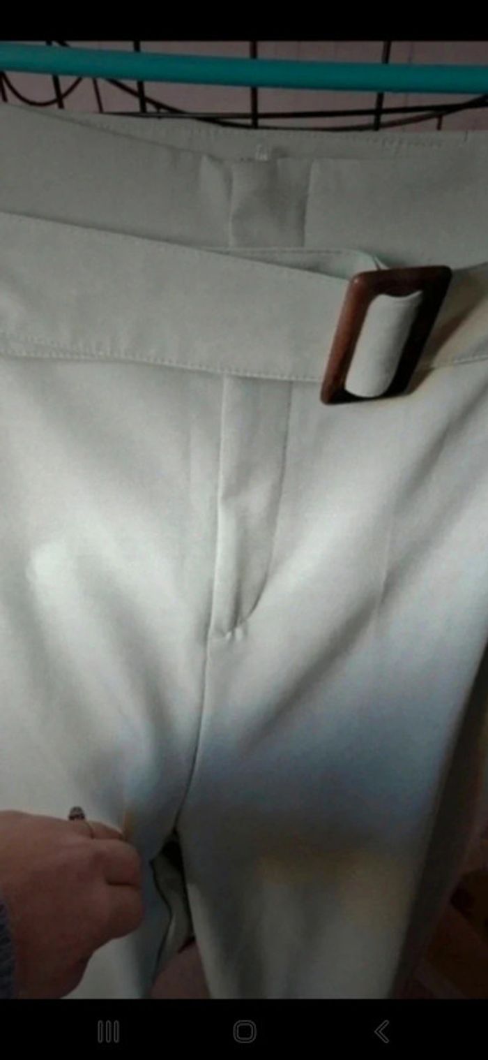 Pantalon de costume taille haute Bershka taille S 👻 - photo numéro 3