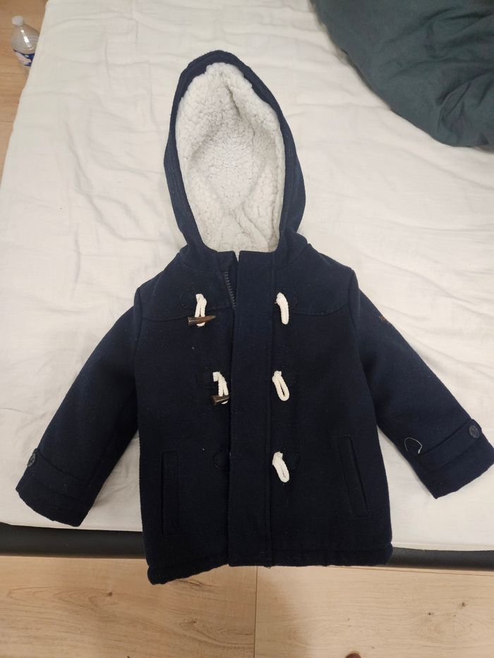 Manteau doudoune molletonné