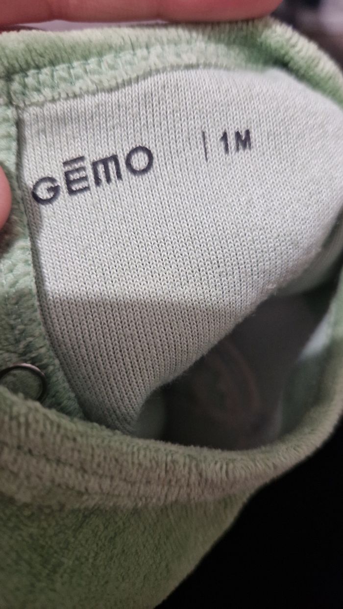 Pyjama 1 mois gemo - photo numéro 3