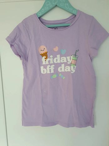 T-shirt fille tex 7/8 ans