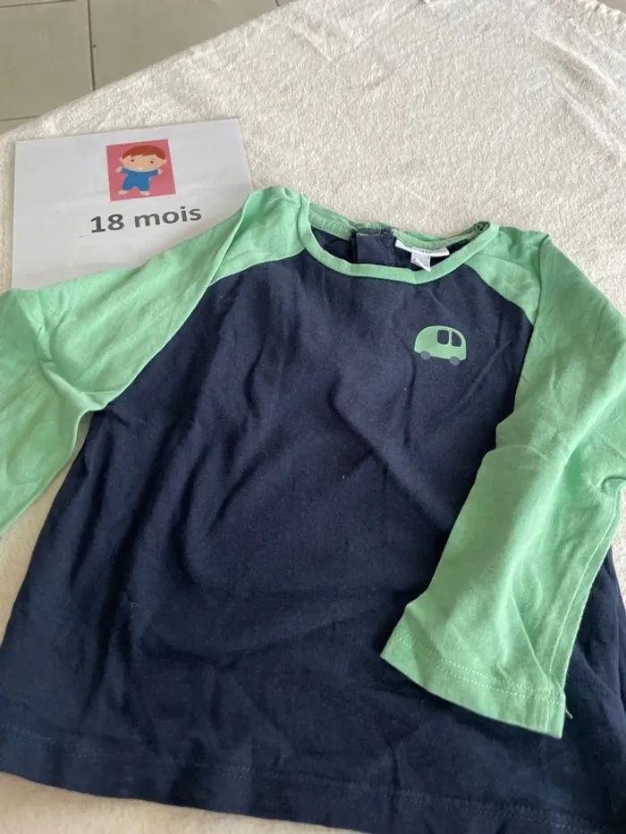Tee shirt fagottino 12-18 mois