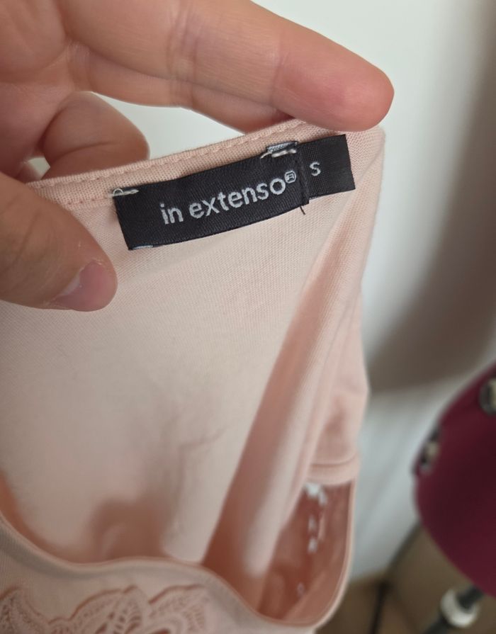Débardeur rose pâle - taille S - In extenso - photo numéro 4