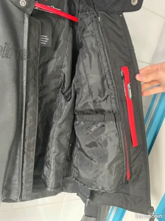Blouson de moto cuir Alpinestar - photo numéro 11