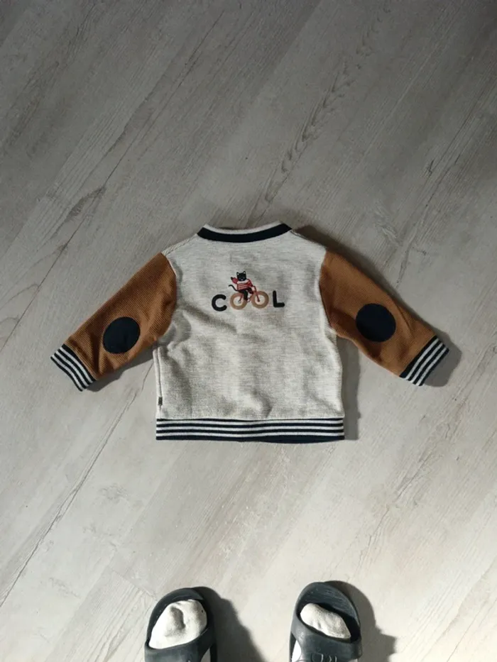 Veste mi saison Obaibi 6mois 68cm - photo numéro 3