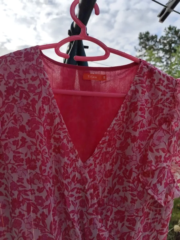 Robe rose Tissaia taille 38 - photo numéro 3