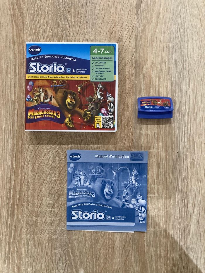 Jeu storio Madagascar 3