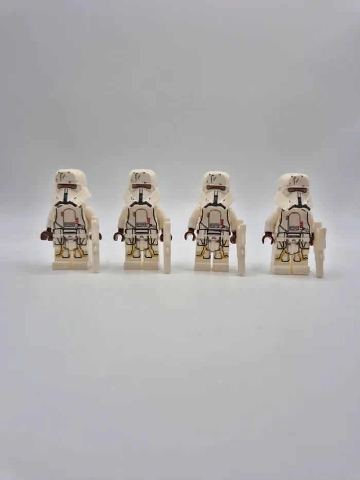Figurines type lego 4 Range troopers stormtroopers star wars