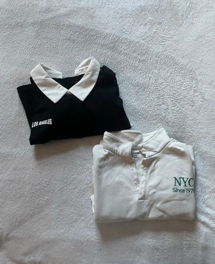 Crop top manche longue