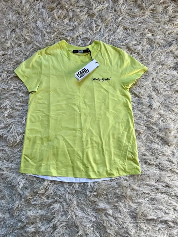 T-shirt Karl Lagerfeld neuf avec étiquette XS - photo numéro 2