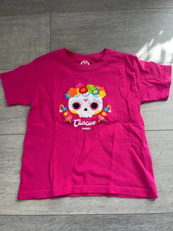 T-shirt fille Dia de los muertos Mexique idéal 6 ans