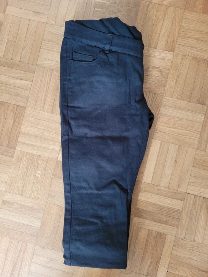 Pantalon noir maternité (taille 38) - photo numéro 2